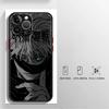 Case for Apple iPhone 14 11 Plus 13 Mini 12 8 7 SE 11 XR XS 15 Pro MAX 16 Soft Cover 14Pro 12Pro 16 Plus Japanese Anime Satoru