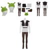 Shrek Themed Cosplay Outfit Made Of Polyester For Halloween Costume Parties
