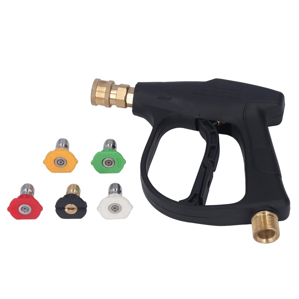 Car Cleaning Gun Multifunctional High Pressure Automobile Foam Sprayer with 5Pcs Nozzles
