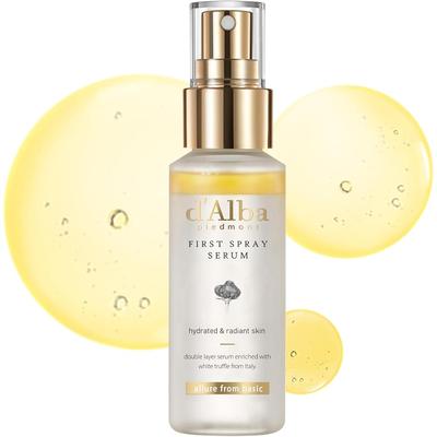 d'Alba White Truffle First Spray Serum 50ml Hydrating Mist Oil Essence for Sensitive Dry Skin