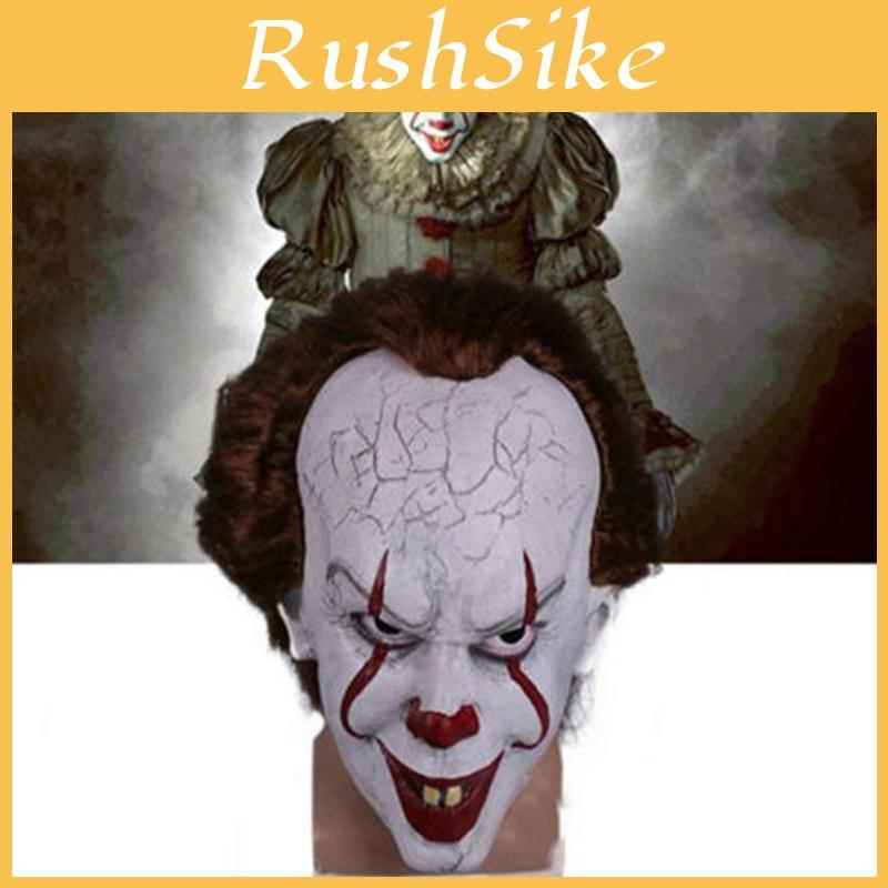 Hochwertige Stephen King's Es Pennywise Horror-Clown-Maske Ideal Für Kostümpartys