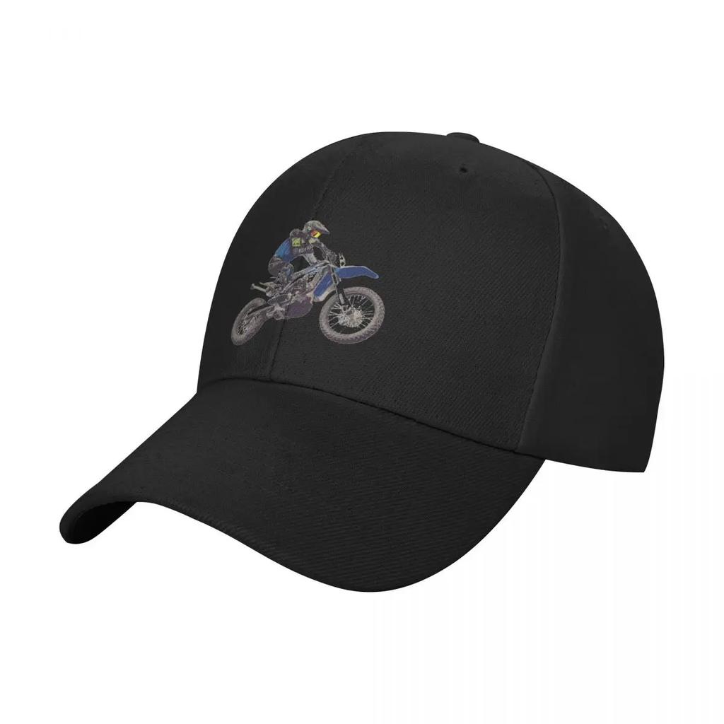 motocross Baseball Cap Hip Hop Beach black Womens Golf Wear Mens