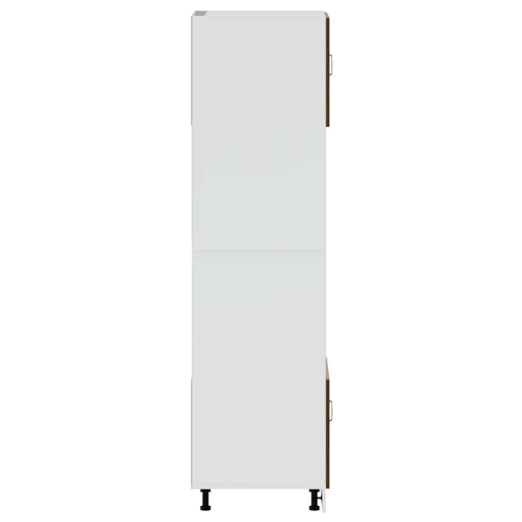 Muebles de Cocina Kalmar 2 uds Tablero de Partículas Efecto Roble Marrón