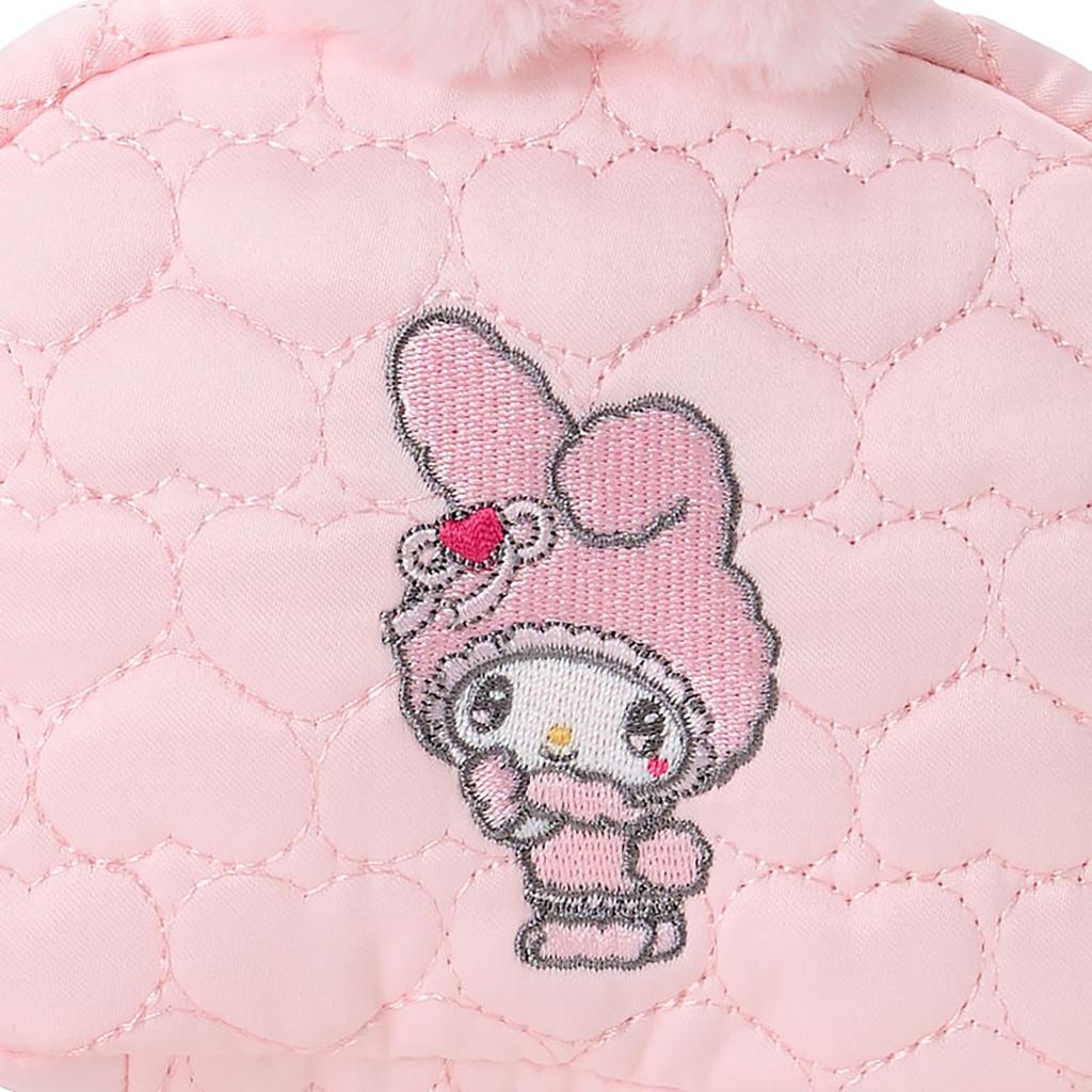 Sanrio My Melody Pouch Saro Ages 3 and 408654 (Mellow Miusa) Polyester, Up,