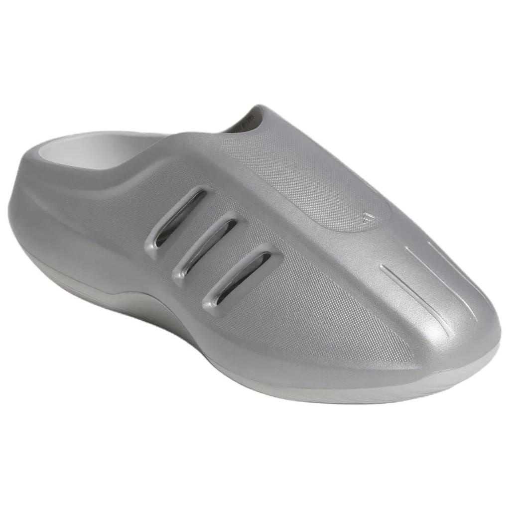 Adidas AdiFOM IIInfinity Mule No Special Function Closed Toe Slippers Unisex Silver HQ9569