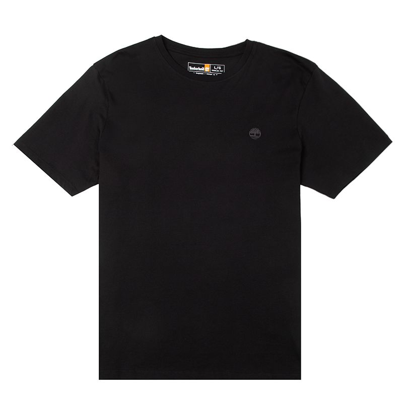 

Tiberland Tiberland Official Men s T-shirt White Loose Short sleeve Outdoor Leisure Half Sleeve Top A6dku A6DKUX65/black 170/S