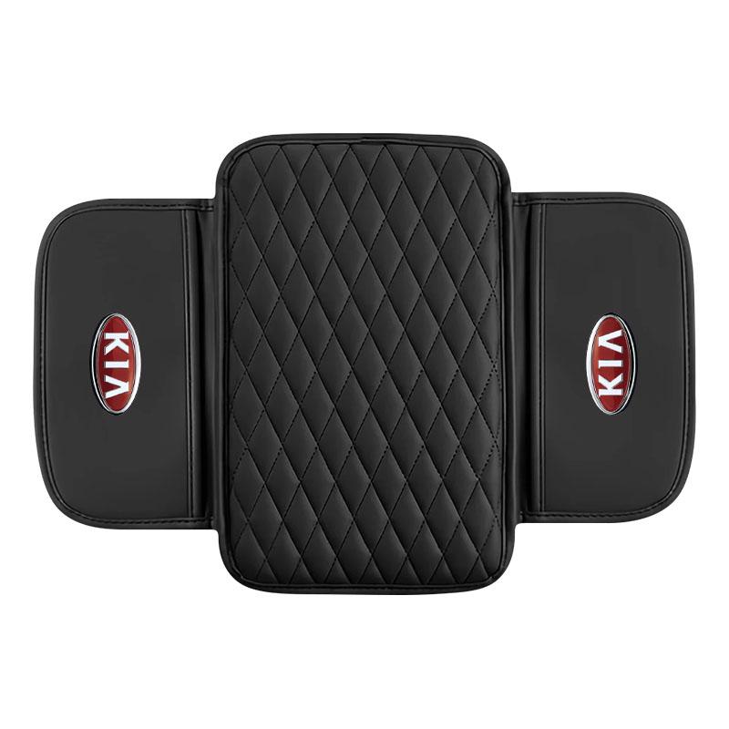 1Pcs Leather Car Armrest Mat Tissue Boxes Height Pad Armrest Box For KIA Sportage Ceed Rio 3 4 k2 k3 k4 k5 k6 K7 K8 Picanto Sorento Optima