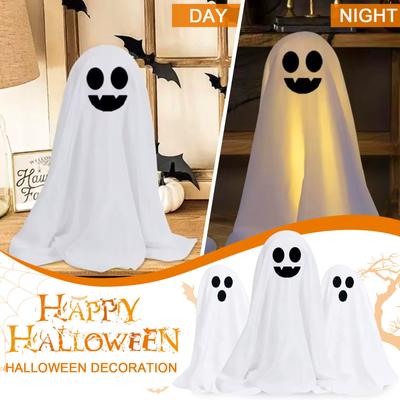 3Packs Halloween Decorations Outdoor,Halloween Party Decorations Indoor,Spooky Decor With Remote Control String Lights,Halloween  Lights For Porches