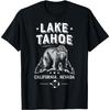 Lake Tahoe T Shirt California Nevada Vintage Bear Men Women T-Shirt(1)