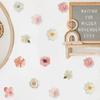 Creative Little Flower Stickers for Bedroom Living Room Entrance Hall Home Background and Wall Beautification