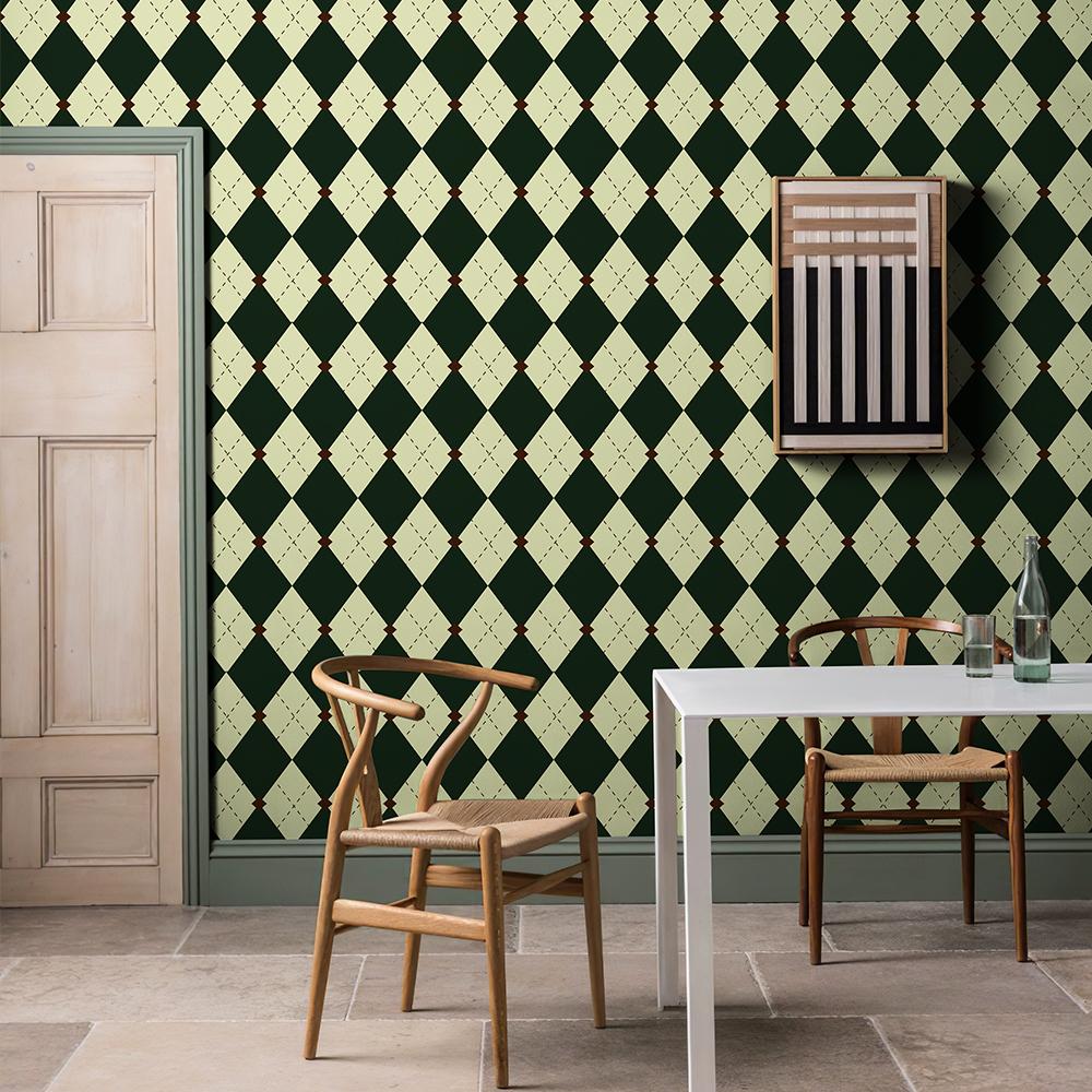 

Винтажные обои с клетчатым принтом, самоклеящиеся, декор для дома, отклеивающиеся, украшение комнаты, ретро, классические, водонепроницаемые, фон для ТВ 44cmx300cm