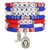 Valentine's Day Bracelet Love Soft Pottery Flower Letter Beaded Bracelet Bracelet Jewelry Set
