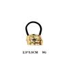 Retro Gold Geometric Hair Clips and Ponytail Ties