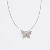 Rainbow After Rain: Colorful Butterfly Necklace with Exquisite Design - High-End Feel Clavicle Chain for Women’s Summer