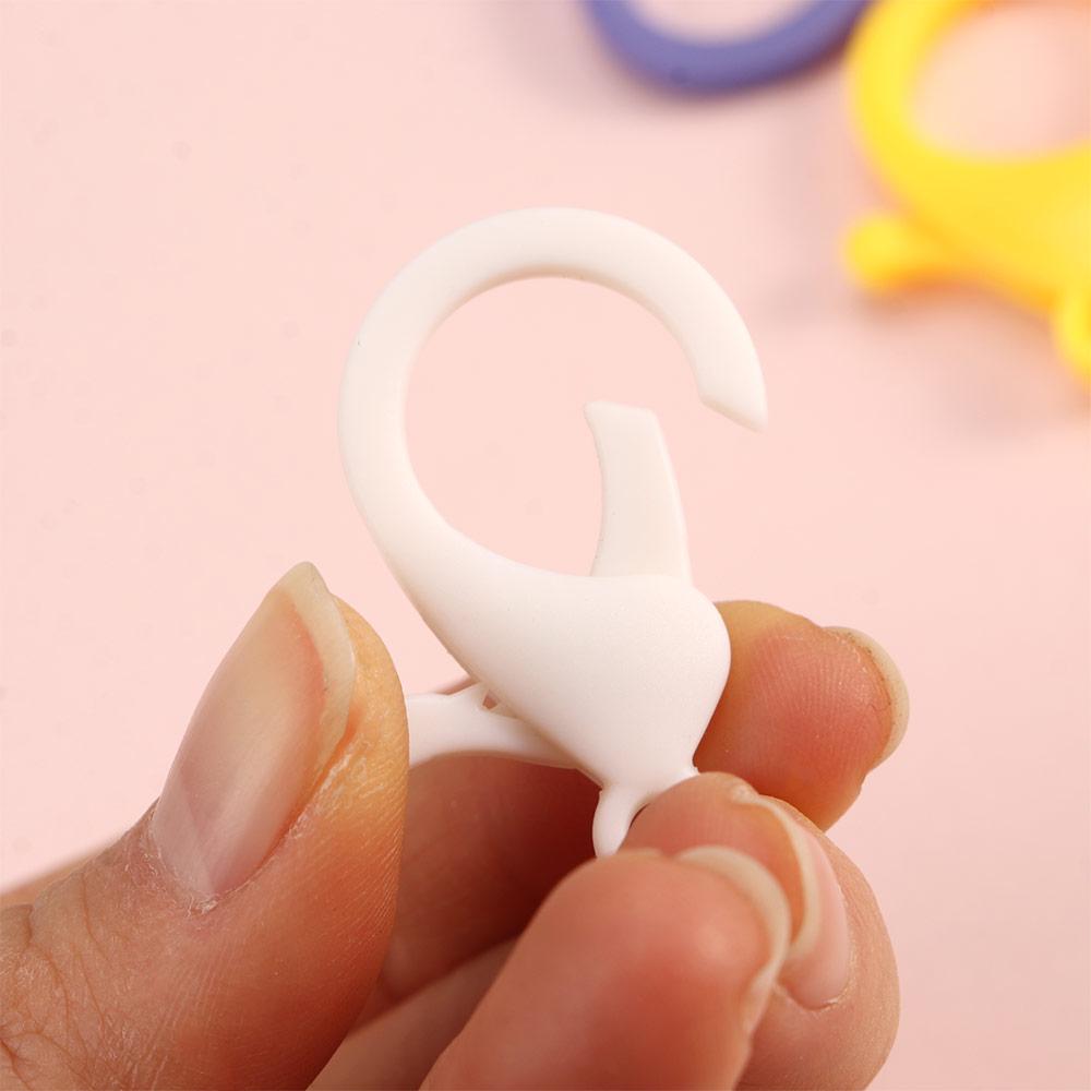 Snap Hook Key Chain Key Ring Glasses Chain Clasps Jewelry Making Lamp Shape Buckle Lobster Clasps