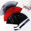 Portable Chinese-Style Folding Fan for Hanfu, Qipao, Dancing - Suitable for Women & Children, Perfect for Summer
