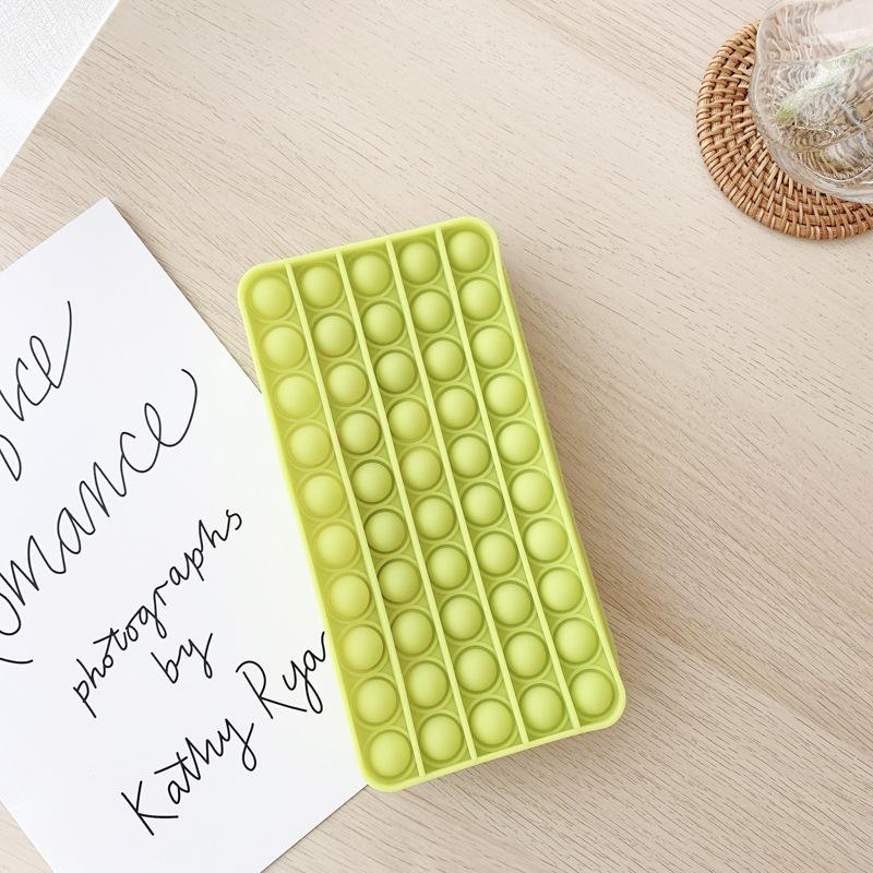 20cm Pencil Case Push Bubble Toy Pop Its Autism Squishy Stress Reliever Toys Learning Pencil Case Anti-stress Fidget Toys Gifts