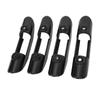 ABS Plastic Kayak Paddle Clip Universal Ship Boat Paddle Holder Accessory with Screws Black
