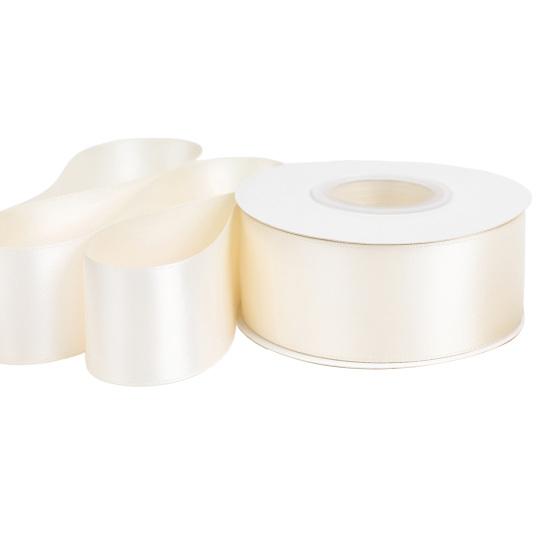 40mm Width Satin Ribbon 25 Yards Double Sided Ribbon Solid Color Smooth Ribbon for Gift Wrapping Bouquets Party Decorations