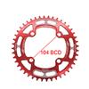 44T/46T/48T/50T/52T Korba Roweru Górskiego MTB Zestaw Korbowy Roweru MTB Aluminiowa Wąsko-Szeroka Tarcza Korbowa BCD 104
