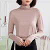 Women's Modal Long-Sleeve Round Neck Shirt, 2024 Autumn/Winter, High-End Fashionable Innerwear