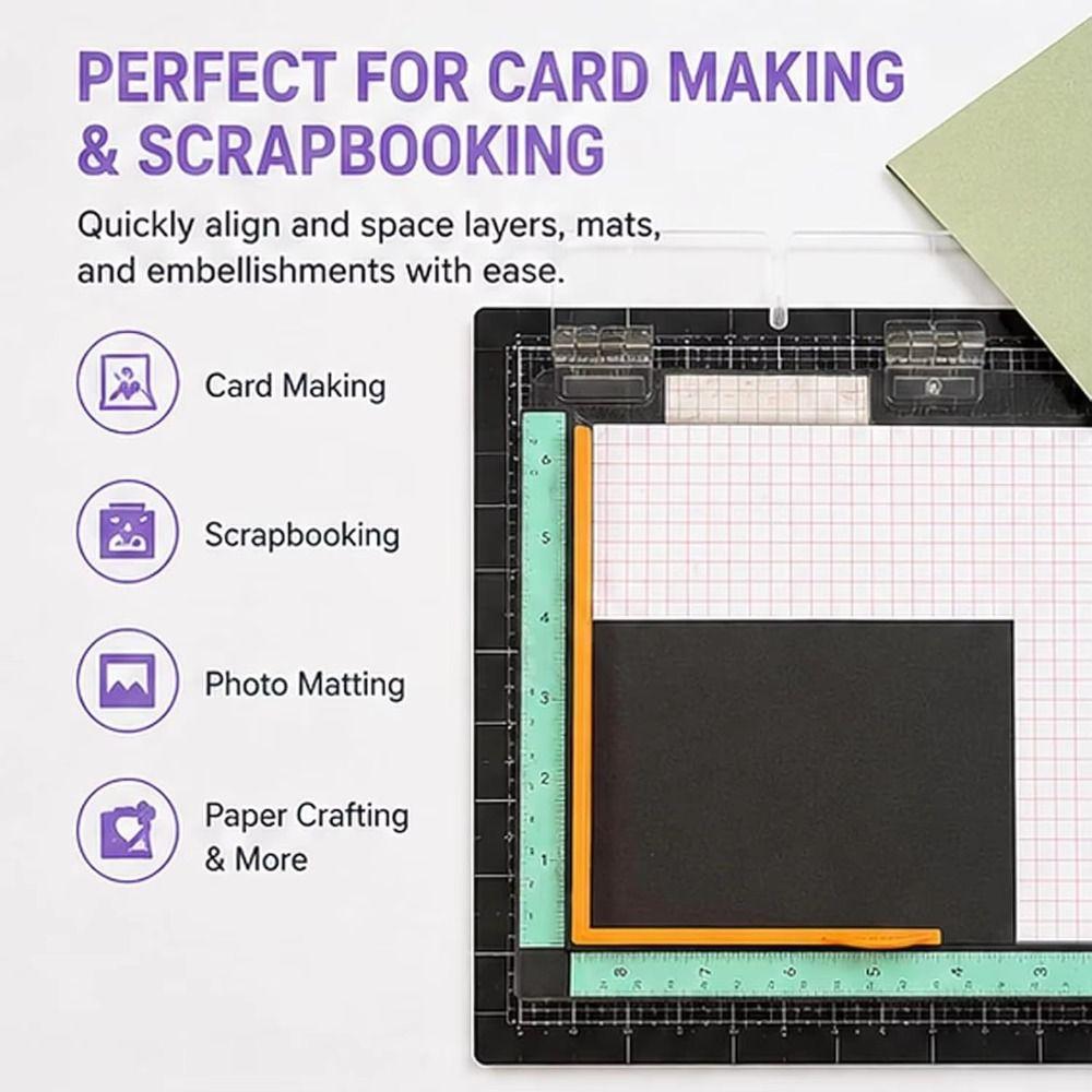 Precision Layering Precision Alignment Rulers Multi-size Spacing Locator Tools  Border Crafting