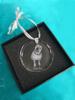 Shar Pei - crystal bauble with a photo, dog photo in crystal, personalized Christmas tree ornament by Art-Dog brand