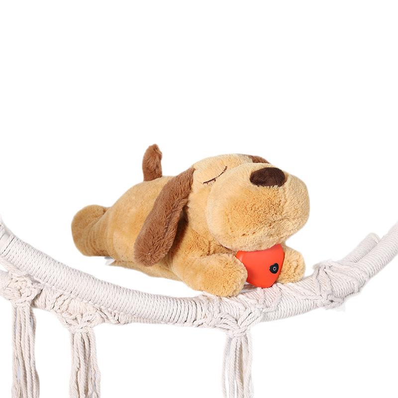 Herzschlag-Plüschhund-Spielzeug zur Angstlinderung und für das Schlafentwöhnungstraining