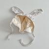 Cute Rabbit Ear Protection Hat Newborn Fetal Hat 0-20M Baby Dot Print Cotton Bonnet Spring Autumn Warm Kid Earmuffs Cap
