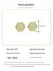 Gold-Inlaid Imitation Hetian Jade Celadon Earrings with Court Style Design for Hanfu Cheongsam Costumes