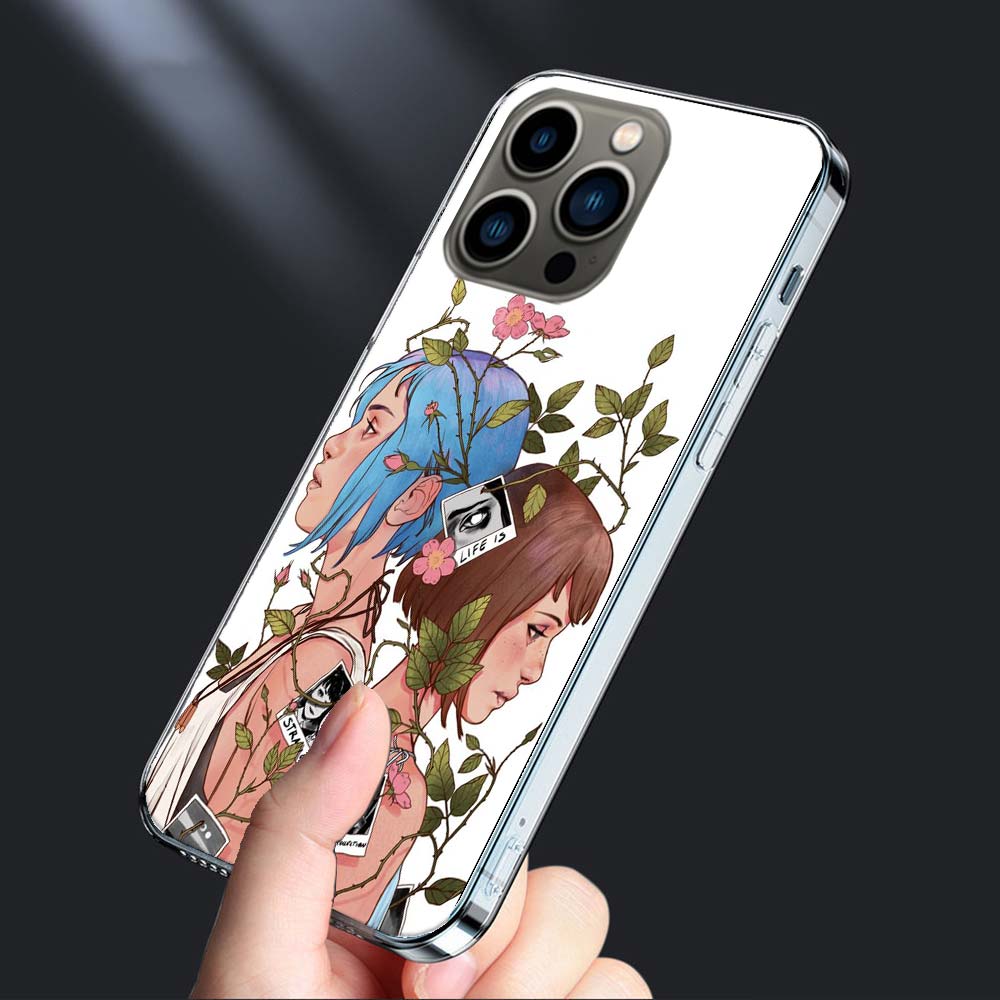 Life Is Strange Phone Case For Iphone 16E 15 Pro 14 Plus 17E 16 17 Pro Max Air 11 12 13 Mini Shockproof Capa Cute Cover TPU C