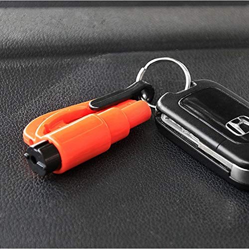 Portable Mini Holder Type Car Emergency Escape Hammer, Seat Belt