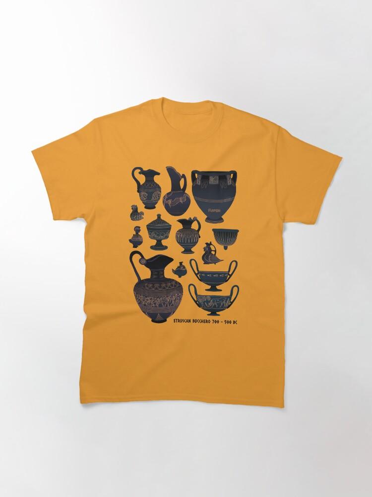 Europe Etruscan Bucchero Pottery Classic T-Shirt