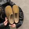 Fashion Women Slippers New Thick Sole Indoor Couples Slippers Winter Household Warm Fluffy Slippers Plush Home Cotton Shoes Slides Women
