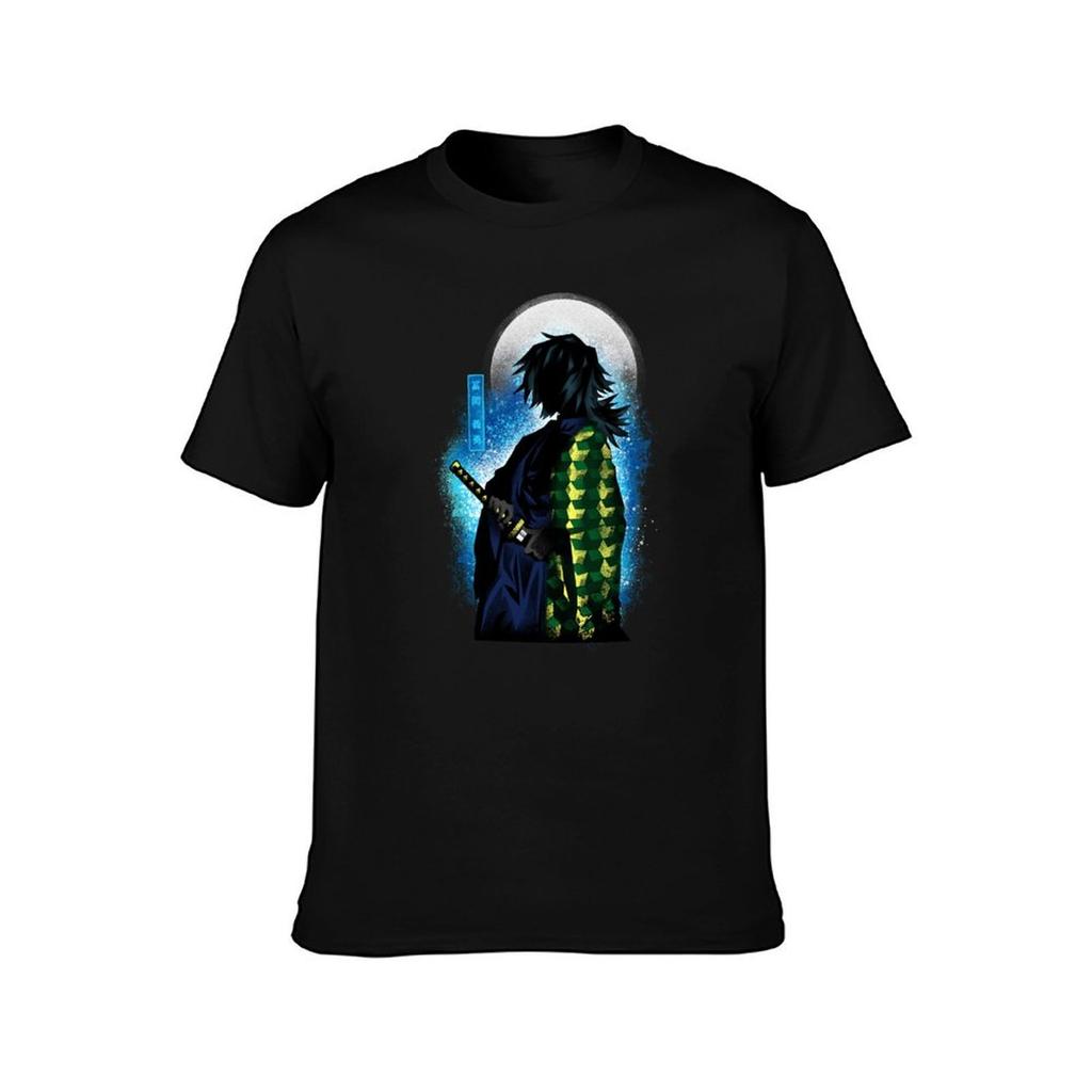 Giyu Hashira  Dark Shadow TShirt Minimal Art Print TShirt
