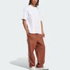 Adidas Originals Adicolor Baggy Fit Firebird Fashion Striped Comfortable Sports Pants Men Bottoms Dark-Brown IZ2476