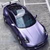 Car Wrapping Film High-Quality PET Liquid Metal Viola Purple for Full or Partial Body Wrap Auto Scratch-Resistant Cover