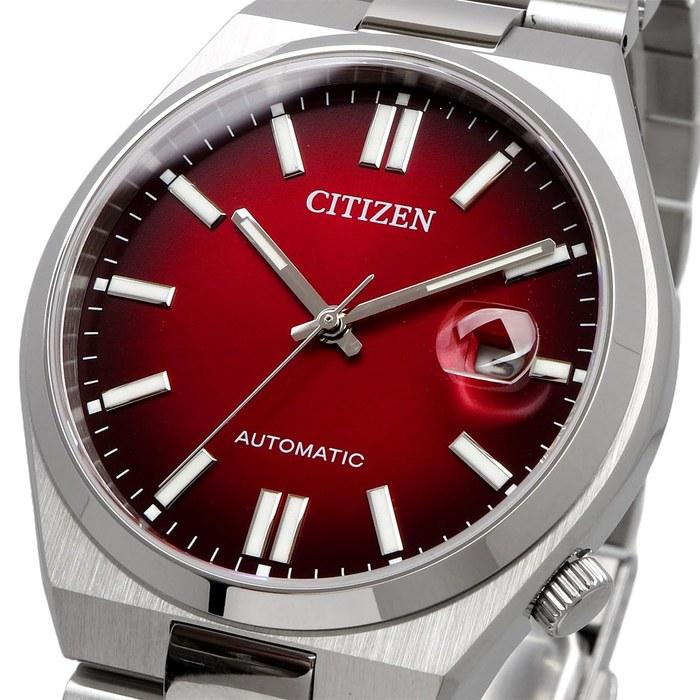 Citizen TSUYOSA Automatic NJ0150-56W Burgundy Gradient Silver