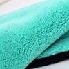 Thickened 1200g Coral Fleece Car Wash Towel - 40x40cm Water Absorbent for Interior Cleaning