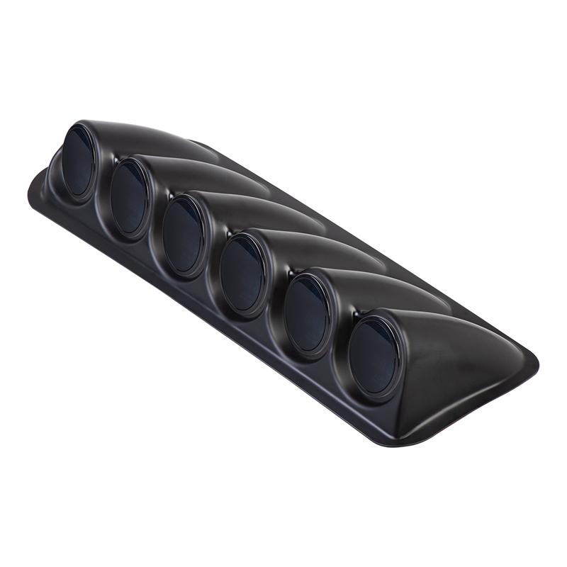 Universal 6 Hole 63mm Dash Gauge Pillar Pod Cluster Boat Car Gauge Cluster Mount Holder Auto Car 5.5Meter Left/Right Hand Drive