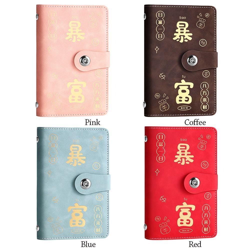 Large Capacity Cash Savings Handbook Portable Budget Storage Book  Cash Envelopes