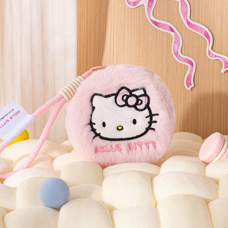 Sanrio Rechargeable Cartoon Plush Hand Warmer - Cute Winter Essential