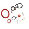 4 Gauge Car Audio Cable Amp Wiring Kit Amplifier Installation Wiring Kit for Subwoofer Speaker