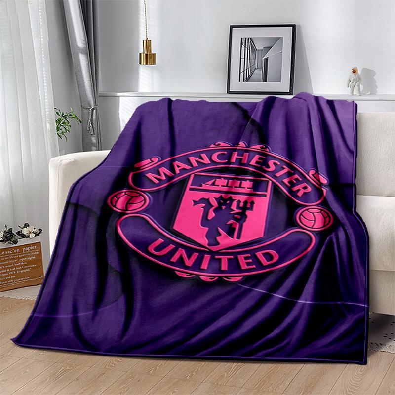 Manchester Logo 3D Wallpapers Android Apk Download Blanket Home Decor Suitable For All Seasons Air Conditioning Blanket Machine Washable