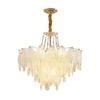 Modern Luxury Crystal Chandelier: Warm, Romantic Lighting for Living Room, Master Bedroom, or Children's Room