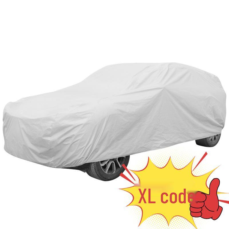 Universal PEVA Car Cover - Sunshade, Rainproof, Waterproof Protection