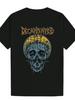 Vintage Skull Crossed Bones Gothic Retro Spooky Summer Unisex Graphic Tee S‑5XL