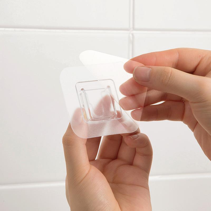 Waterproof Child And Mother Buckle Door Hook, Strong Glue, No Punching, Wall Hanging, Load-Bearing Paste, Non-Marking Buckle, Wall Adhesive Hook