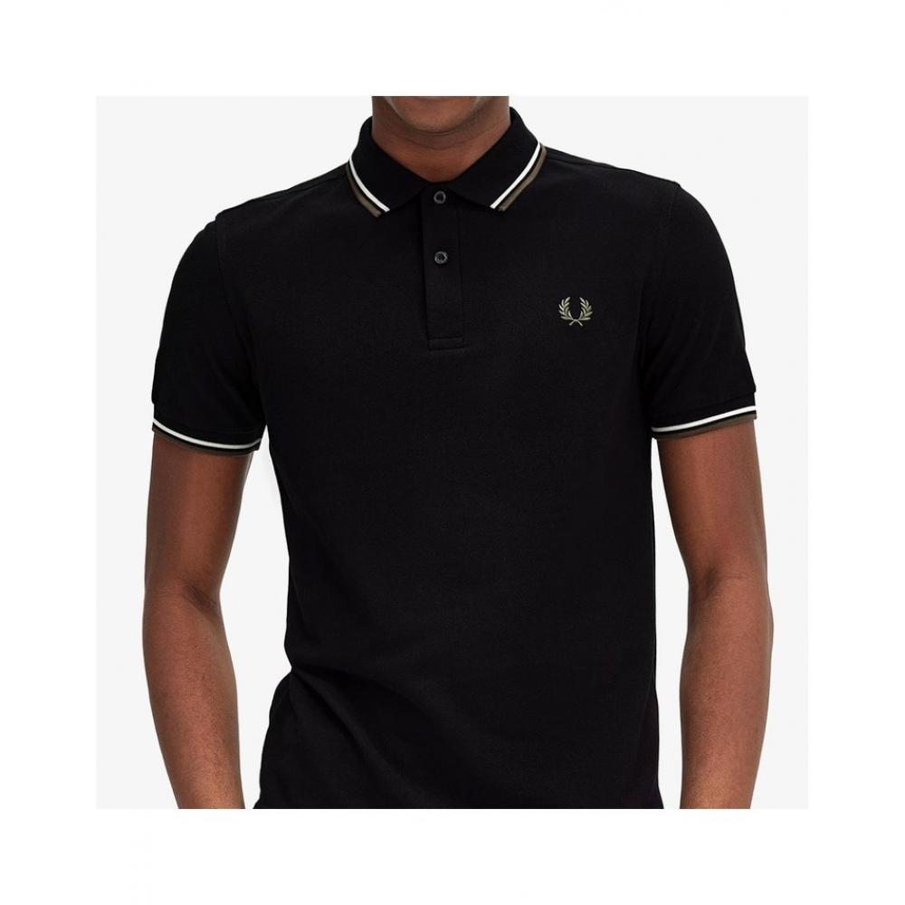 Fred Perry Twin Tip Fred Perry Shirt Afpm2433600 W54