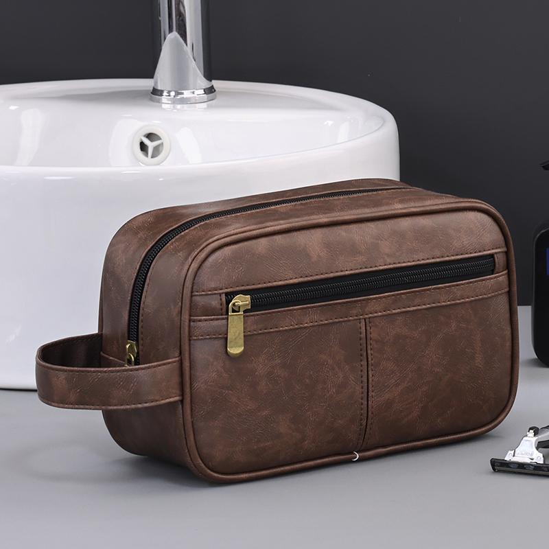New Men s Business Travel Portable Toiletry Bag Men s Toiletry Pouch Compartmentalized Storage High-Visibility Large Capacity Ha